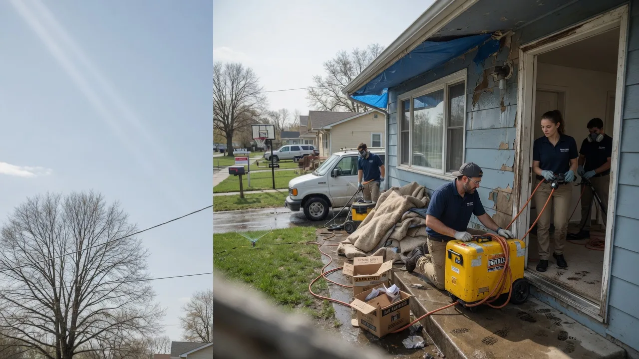 Basement Flood Cleanup in Mooresburg, TN near me